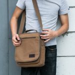 XINCADA Mens Bag Messenger Bag Canvas Shoulder Bags Travel Bag Man Purse Crossbody Bags for Work Business - Image 7